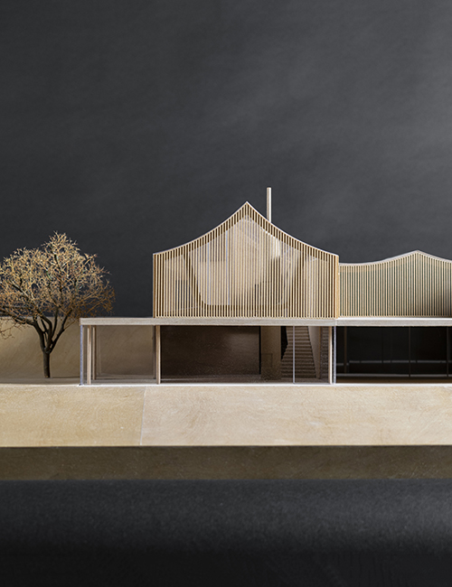 Wooden architectural models by Studio Umbra, Tamás Tarics