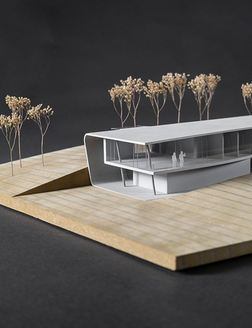 Wooden architectural models by Studio Umbra, Tamás Tarics